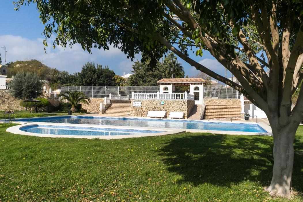 Bungalow Altea Junto Al Casco Antiguo, Piscina Y Barbacoa Esterno foto