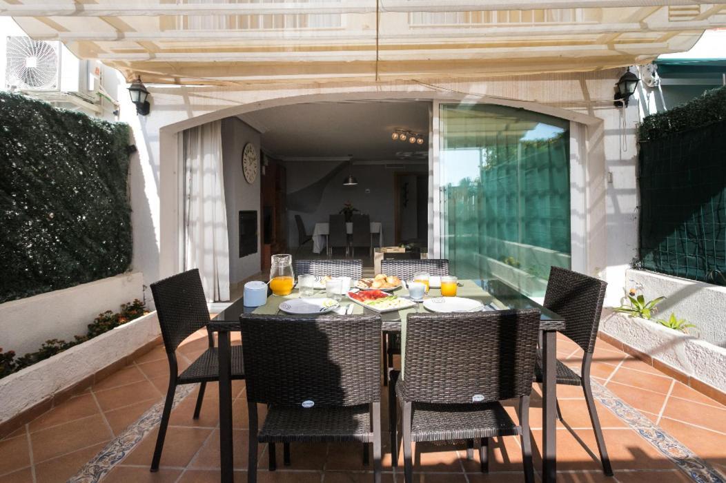 Bungalow Altea Junto Al Casco Antiguo, Piscina Y Barbacoa Esterno foto
