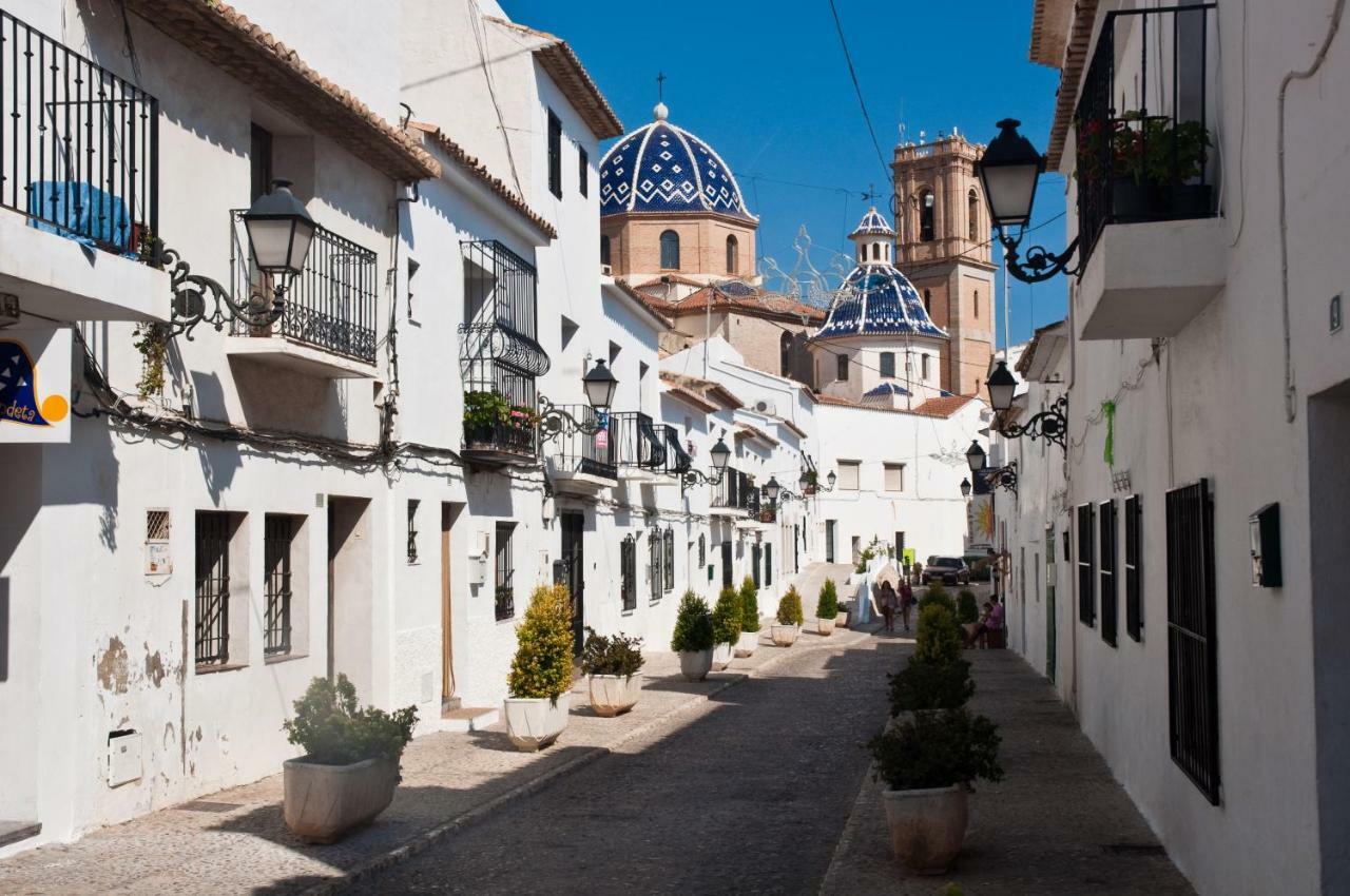 Bungalow Altea Junto Al Casco Antiguo, Piscina Y Barbacoa Esterno foto